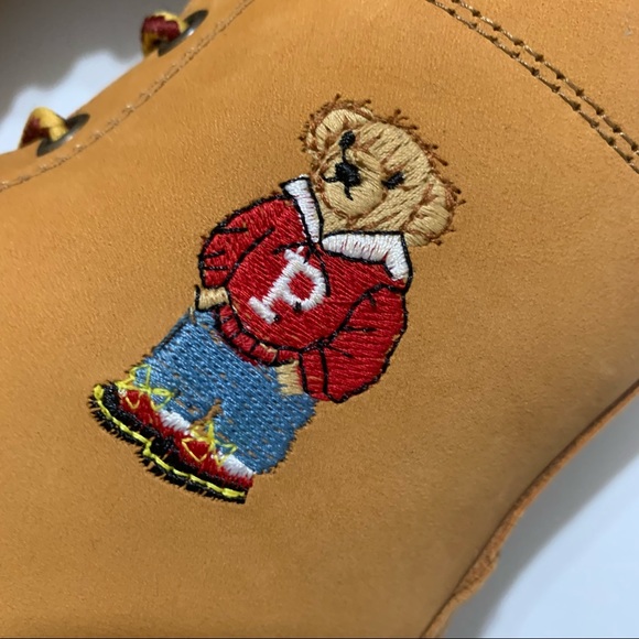 Ralph Lauren Polo Bear Ranger HI II Boots Cashew  Boys/Men’s Size 6 RF101221 - Picture 6 of 9